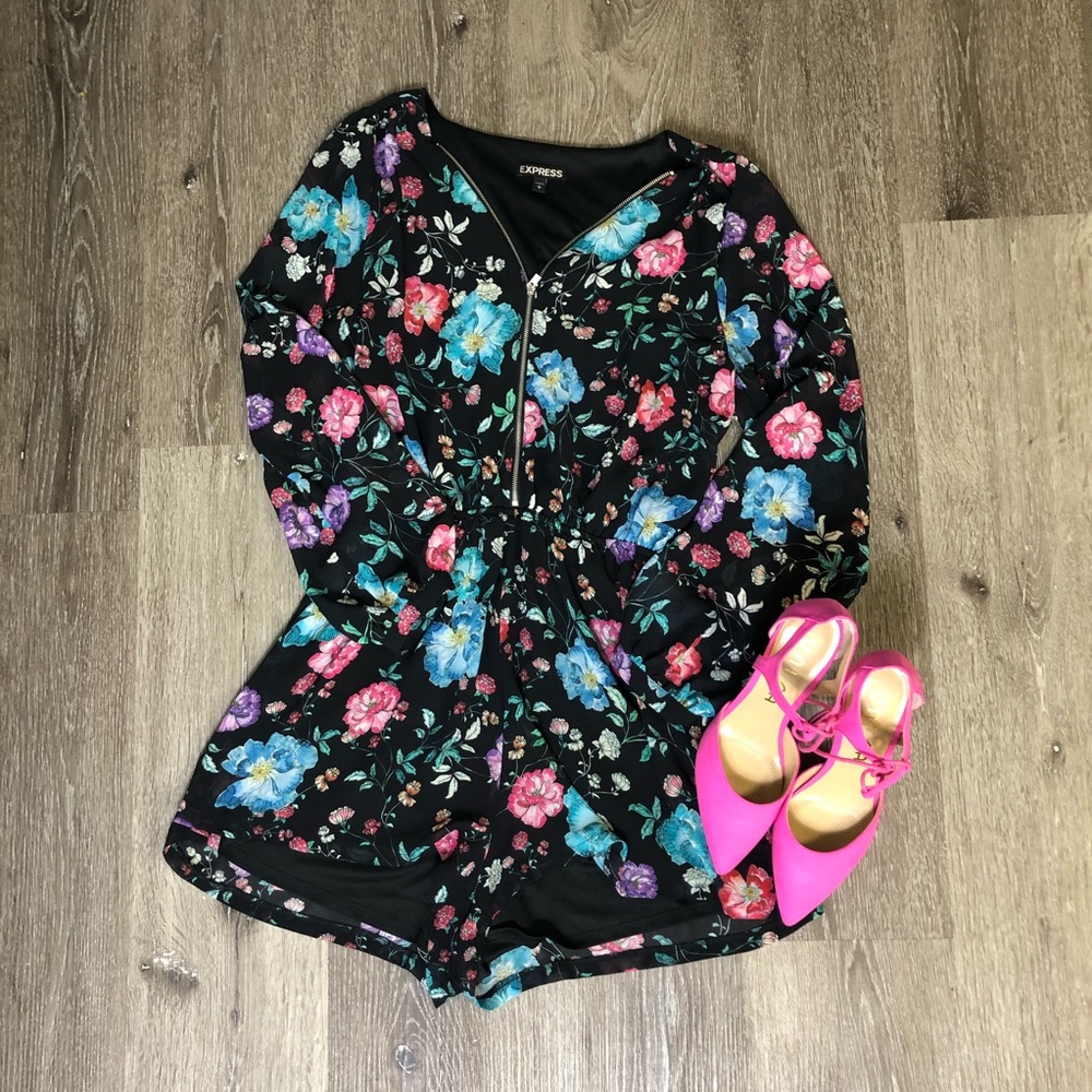 Express Floral Romper
